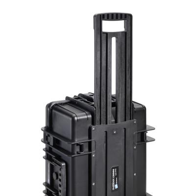 OUTDOOR case in black with foam insert 535x360x225 mm Volume: 42,8 L Model: 6700/B/SI